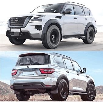 У внедорожника Nissan будет мощный вариант с боковыми выхлопными трубами