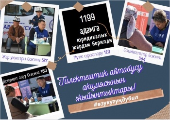 "Автобус солидарности" оказал  юридическую  помощь 1199 гражданам