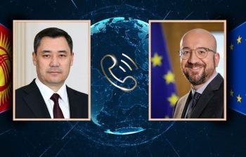 Садыр Жапаров и Шарль Мишель обсудили сотрудничество между КР и ЕС