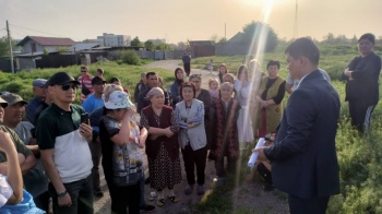В Бишкеке  решается вопрос жилгородка "Кузнечная крепость"