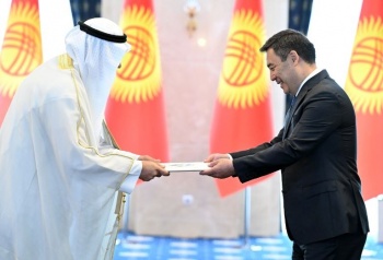 Жапаров принял верительные грамоты от послов Палестины, Кувейта и Бахрейна
