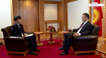 Президент Кыргызстана Садыр Жапаров дал интервью японскому каналу NHK