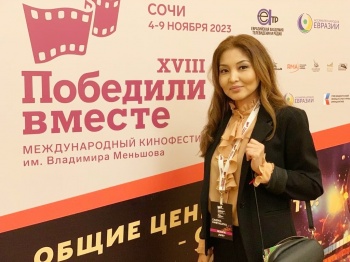 Кыргызстанка стала членом жюри на международном кинофестивале в Сочи