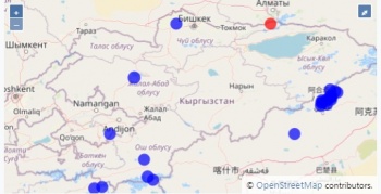В Кыргызстане произошло ощутимое землетрясение