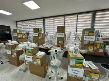 MSF передала КГМИПиПК материалы для скрининга рака и улучшения обучения
