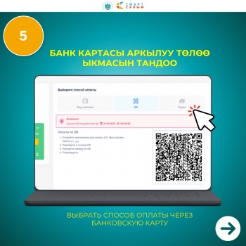 Оплата налогов в Кыргызстане доступна картами Элкарт, Visa, MasterCard