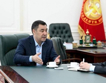 Интервью Садыра Жапарова китайскому агентству "Синьхуа"